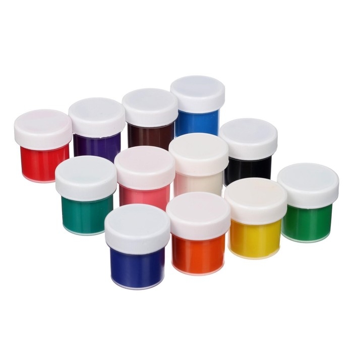 Гуашь 12 цветов Calligrata, по 10 мл Гуашь 12 цветов Calligrata, по 10 мл