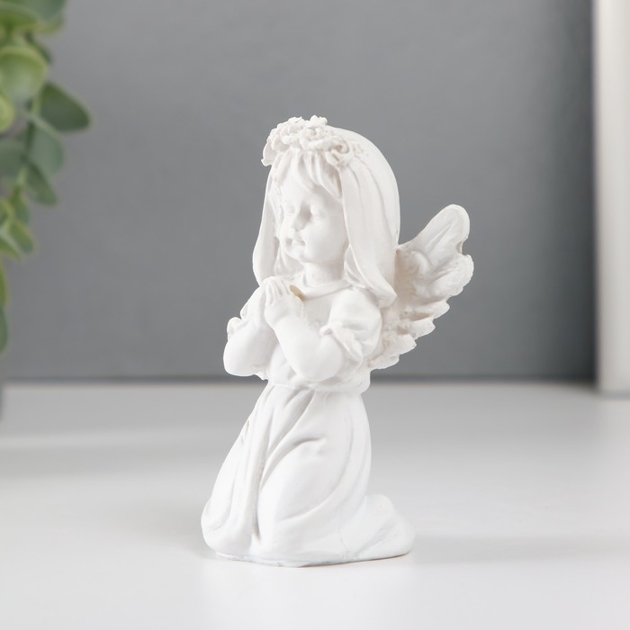 Сувенир полистоун Сувенир полистоун "Ангел-дитя на коленях" МИКС 5,2х7х11 см