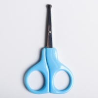 Ножницы детские безопасные, маникюрные, от 0 мес., цвета МИКС Ножницы детские безопасные, маникюрные, от 0 мес., цвета МИКС