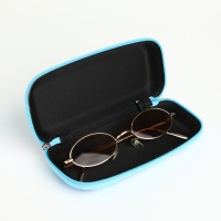 Футляр для очков на молнии, длина 16,5 см, цвет голубой Футляр для очков на молнии, длина 16,5 см, цвет голубой