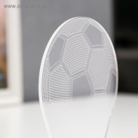 Светильник "Футбольный мяч" LED RGB от сети 9,5x12,5x16 см Светильник "Футбольный мяч" LED RGB от сети 9,5x12,5x16 см