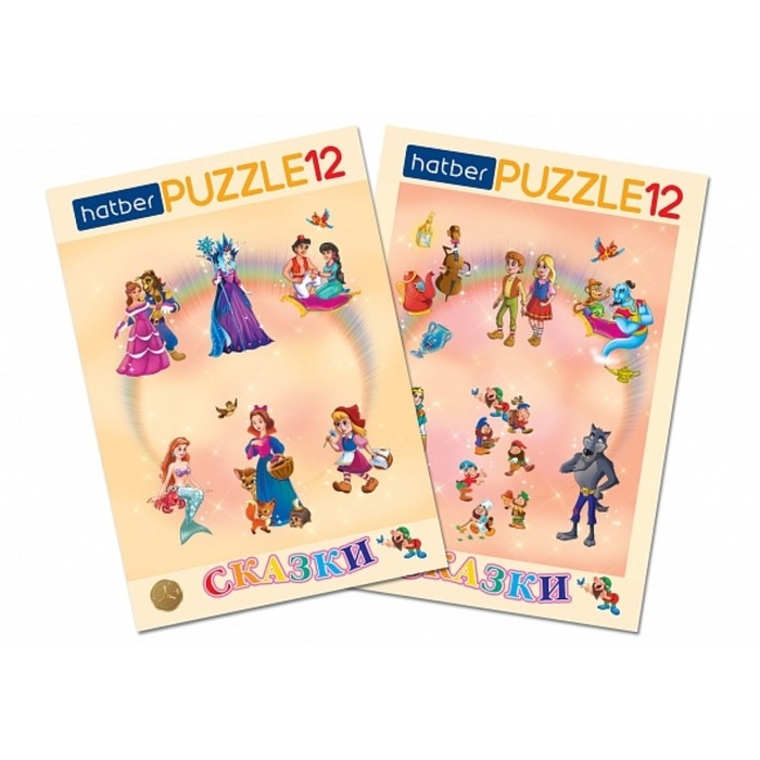 Пазл-игра 2 в 1 &laquo;Сказки&raquo;, выпуск №1