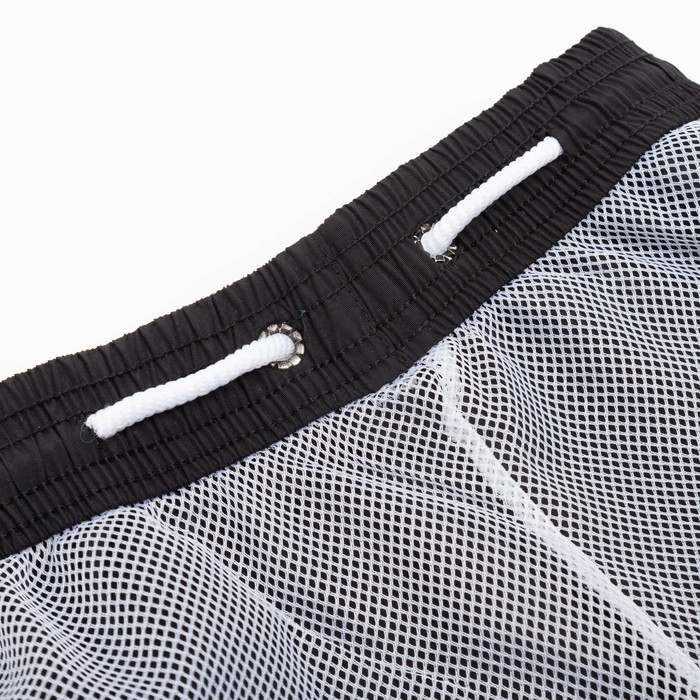 Плавки купальные детские MINAKU, цвет чёрный рост 134-140 см