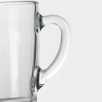 Кружка стеклянная &laquo;Время дегустаций кофе&raquo;, 320 мл, 2 шт