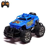 Джип радиоуправляемый &laquo;Кросс&raquo;, работает от аккумулятора, цвет синий
