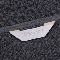 Набор салфеток SL HOME: Basic "Гри Сандре" 30х30 см - 3 шт., 100% хлопок, 530 г/м2