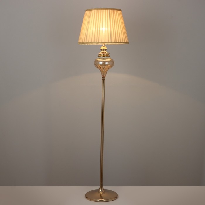 Торшер 19104/1 E27 40Вт золото 43х43х162 см