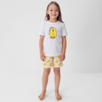 Пижама детская (футболка и шорты) KAFTAN Duck, р-р 32 (110-116) Пижама детская (футболка и шорты) KAFTAN Duck, р-р 32 (110-116)