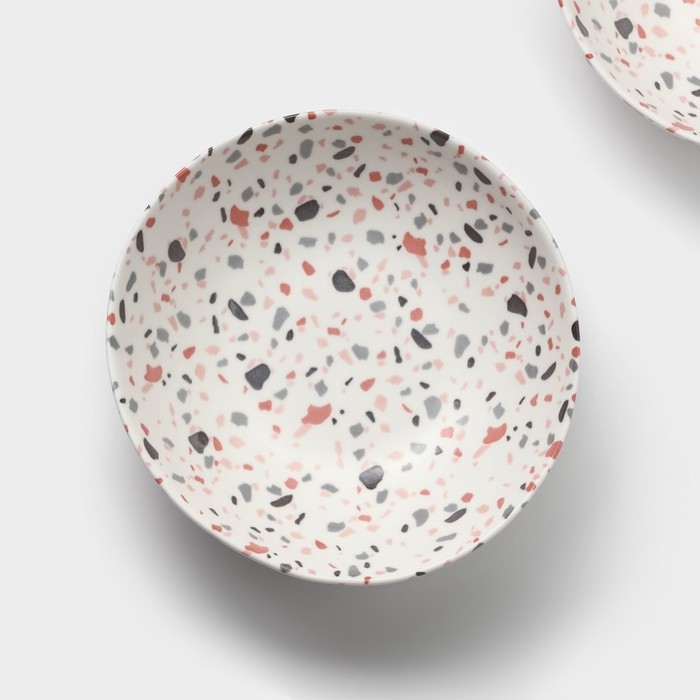 Набор тарелок суповых фарфоровых Magistro Terazzo, 700 мл, 18×5,5 см,2 шт Набор тарелок суповых фарфоровых Magistro Terazzo, 700 мл, 18×5,5 см,2 шт