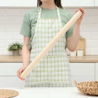 Скалка прямая Доляна, 70&times;4,3 см, берёза