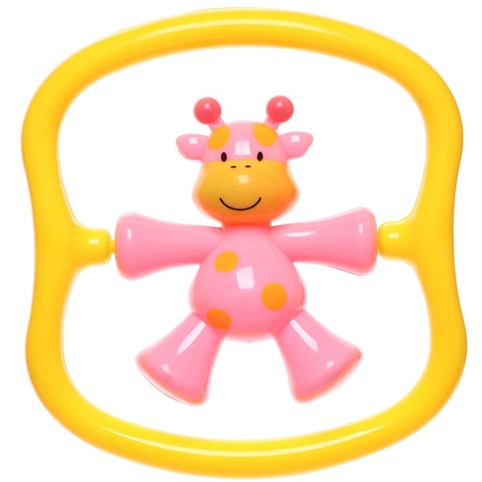 Погремушка &laquo;Жирафик&raquo; цвет бирюзовый, Крошка Я