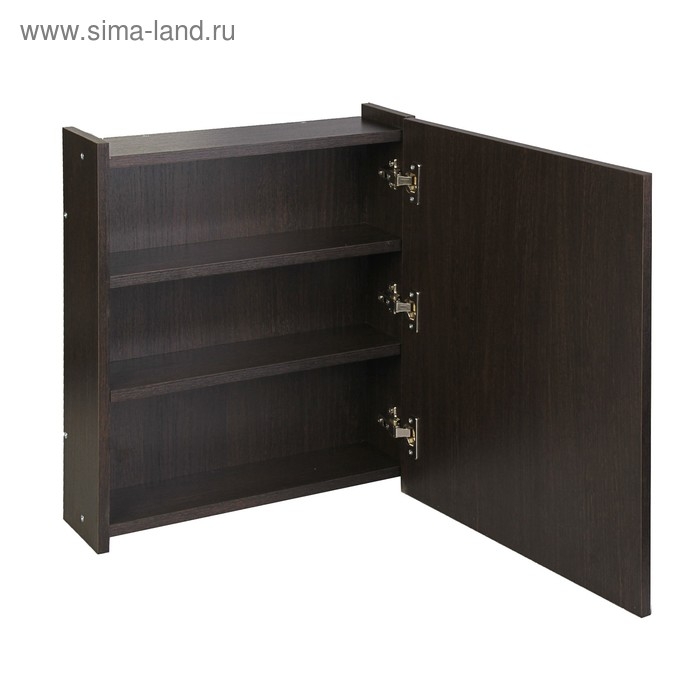 Зеркало-шкаф для ванной комнаты "Венге" 15,7 х 50 х 58 см