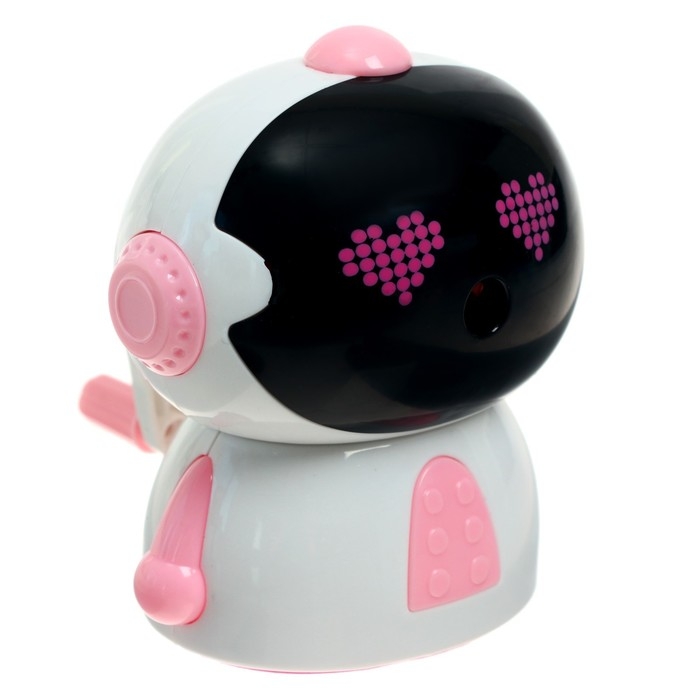 Точилка механическая с контейнером Точилка механическая с контейнером "Робот", МИКС