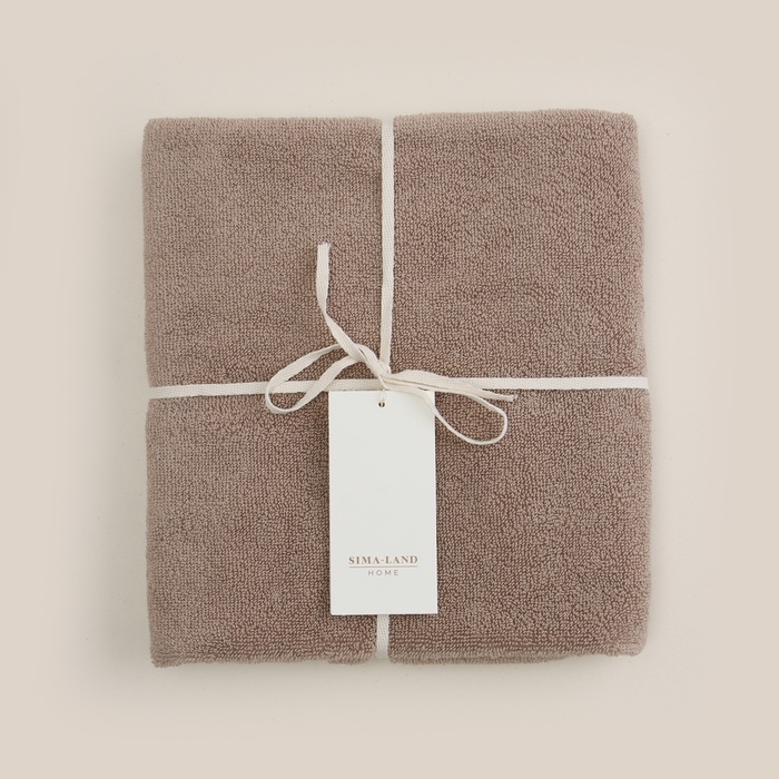 Коврик махровый SL HOME: Basic Коврик махровый SL HOME: Basic "Саббиа" 50х70 см, 100% хлопок, 730 г/м2