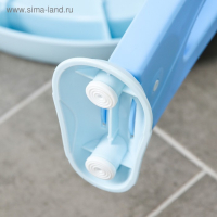 Детская накладка - сиденье на унитаз «Пингвин», цвет голубой Детская накладка - сиденье на унитаз «Пингвин», цвет голубой