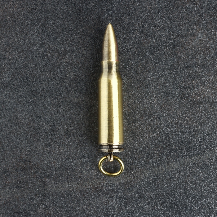 Вечная спичка Вечная спичка "Патрон" туристическая, с кольцом, 8 см