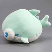 Мягкая игрушка &laquo;Акула&raquo; с большими глазами, 19 см, цвет бирюзовый