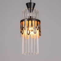 Подвес "Капель" 1х60Вт Е27 Черный