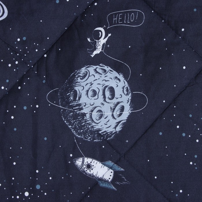 Покрывало LoveLife 1,5 сп Infinite space 150*210&plusmn;5 см, новосатин, 100%п/э