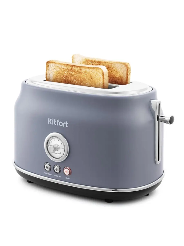 Тостер для хлеба техника для кухни КТ-2038 - 2 слота Тостер для хлеба техника для кухни КТ-2038 - 2 слота