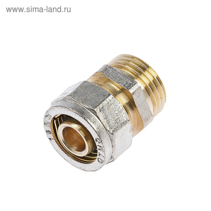 Муфта OTMO, обжимная, 16 мм х 1/2 Муфта OTMO, обжимная, 16 мм х 1/2" наружная резьба