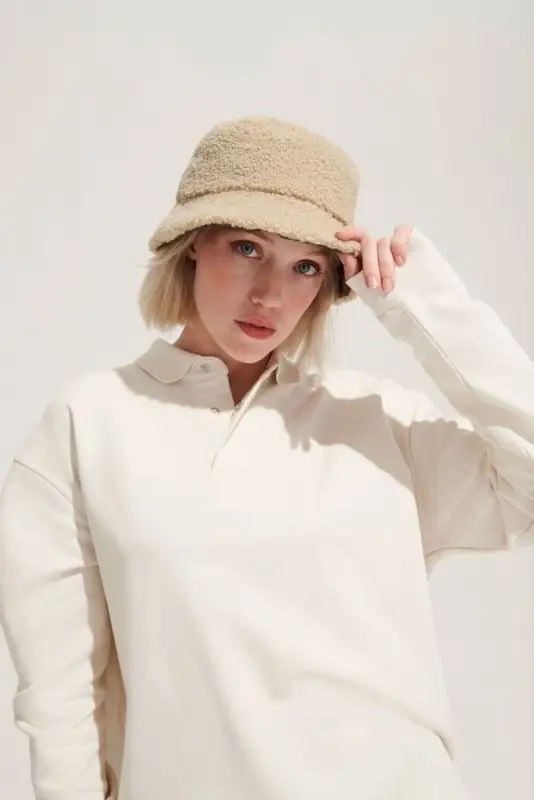 Панама Bucket двусторонняя, хаки с бежевым, размер S/M Панама Bucket двусторонняя, хаки с бежевым, размер S/M