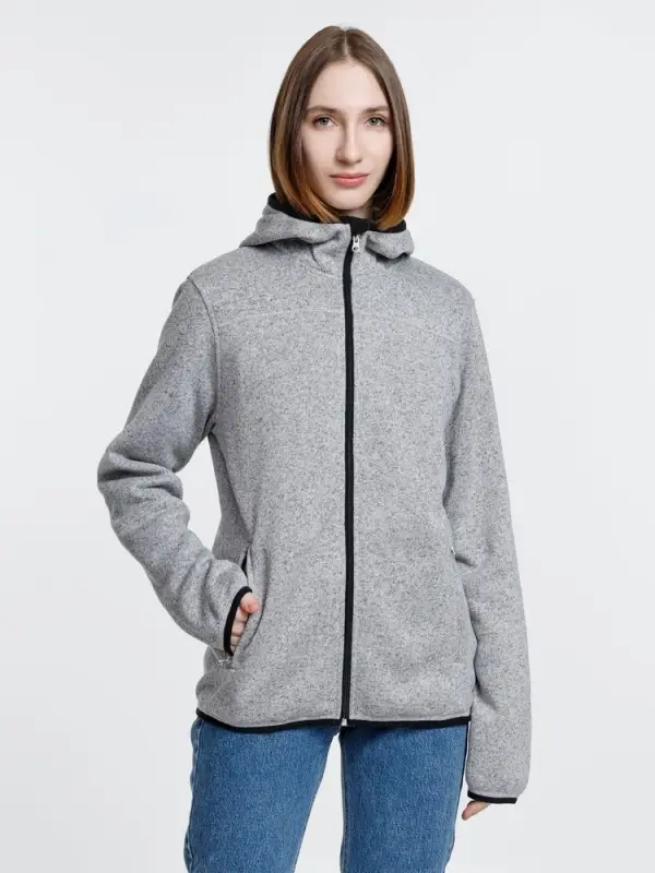 Куртка с капюшоном унисекс Gotland, серая, размер XXL