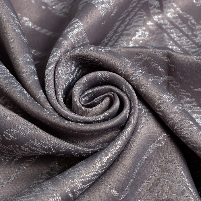 Скатерть Этель "Lines" цв.серый, 142*180 +/-3 см, 115 &plusmn;10 гр,100% п/э