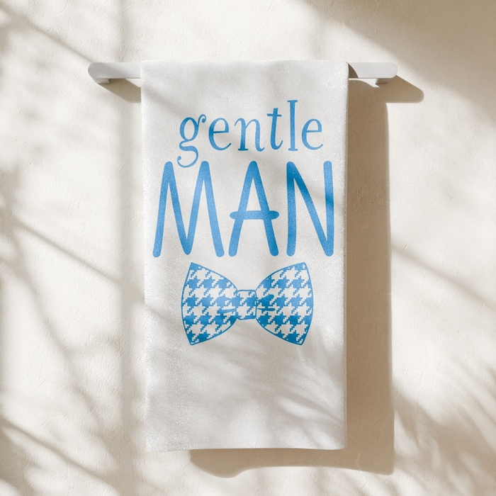 Полотенце махровое "Этель" Gentleman, 70х130 см, 100% хлопок, 420гр/м2