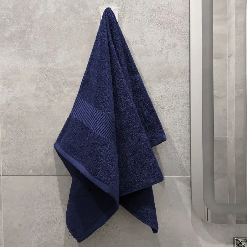 Полотенце махровое &laquo;Тиффани&raquo;, малое, синее (спелая черника)