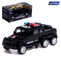 Машина металлическая &laquo;Спецслужбы. Джип&raquo;, 1:32, инерция, цвет черный