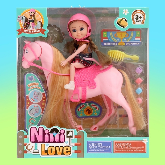 Кукла-малышка &laquo;Арина&raquo; с лошадкой и аксессуарами