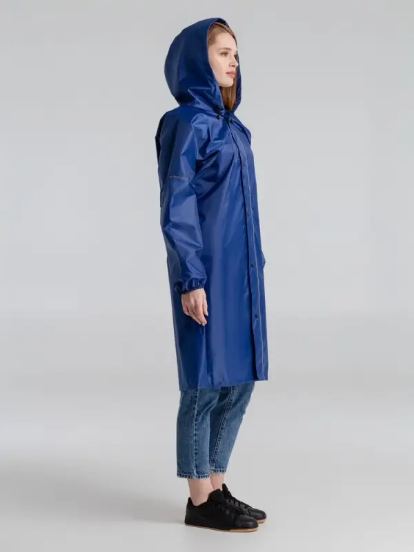 Дождевик со светоотражающими элементами Rainman Blink, ярко-синий, размер L Дождевик со светоотражающими элементами Rainman Blink, ярко-синий, размер L