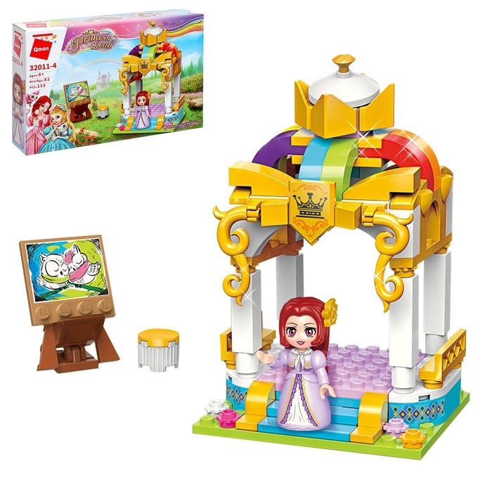 Конструктор «Принцессы. Сон цветов и Радуги», 4 вида, цвет МИКС Конструктор «Принцессы. Сон цветов и Радуги», 4 вида, цвет МИКС