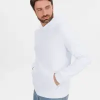 Худи оверсайз унисекс Outshine, белое, размер XL/2XL Худи оверсайз унисекс Outshine, белое, размер XL/2XL