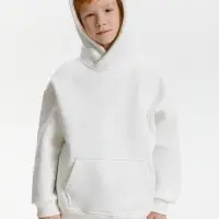 Худи детское оверсайз Junipero, молочное, 8 лет