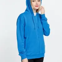 Толстовка на молнии с капюшоном Siverga 2.0, бирюзовая, размер XXL