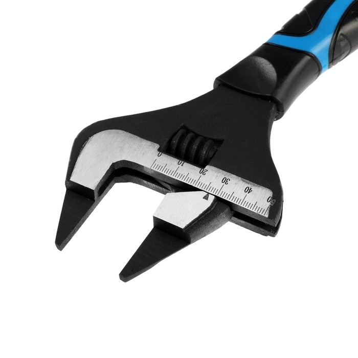 Ключ разводной с очень тонкими губками ТУНДРА, 2К рукоятка, толщина 3.5 мм, до 50 мм, 250 мм 98638 Ключ разводной с очень тонкими губками ТУНДРА, 2К рукоятка, толщина 3.5 мм, до 50 мм, 250 мм 98638