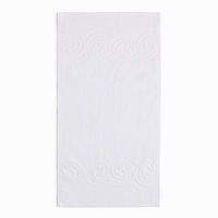 Полотенце махровое LoveLife "Border" 50х90 см, цвет белый, 100% хлопок, 380 гр/м2