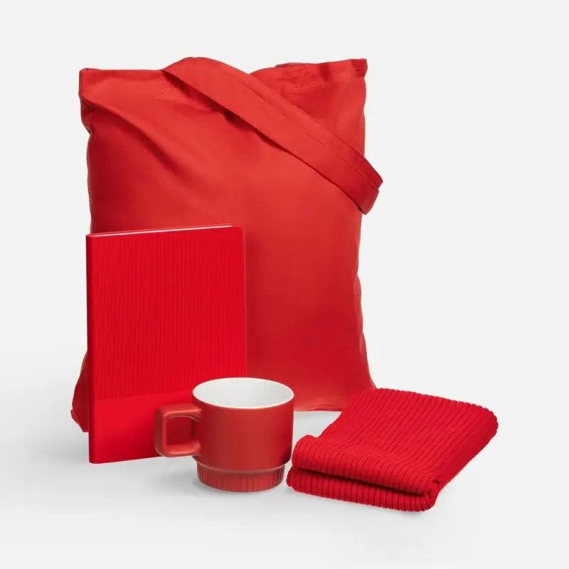 Набор Warm Vale, красный Набор Warm Vale, красный