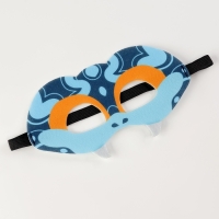 Карнавальная маска «Прикольная змейка», цвет голубой Карнавальная маска «Прикольная змейка», цвет голубой