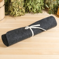 Лежак для бани темный 200х60 см Лежак для бани темный 200х60 см