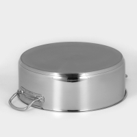 Кастрюля &laquo;Общепит&raquo;, 12 л, капсульное дно, индукция