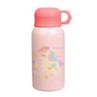 Термос, 500 мл, Детский "Единорог", с кружкой, два вида крышек, сохраняет тепло до 6 ч Термос, 500 мл, Детский "Единорог", с кружкой, два вида крышек, сохраняет тепло до 6 ч