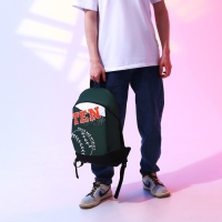 Рюкзак школьный текстильный Tennis, 46х30х10 см, вертикальный карман, цвет зелёный Рюкзак школьный текстильный Tennis, 46х30х10 см, вертикальный карман, цвет зелёный