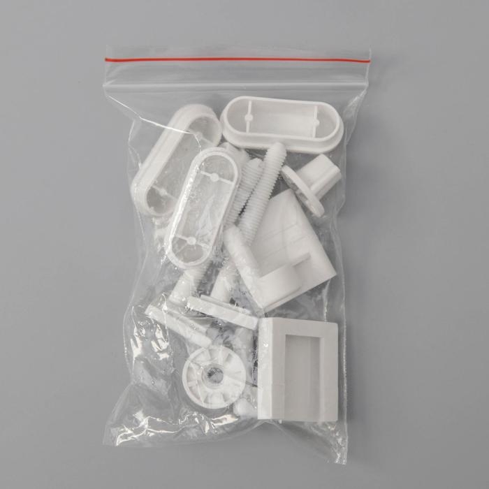 Сиденье для унитаза с крышкой Росспласт &laquo;Декор. Яхта&raquo;, 44,5 х 37,5 см, белое