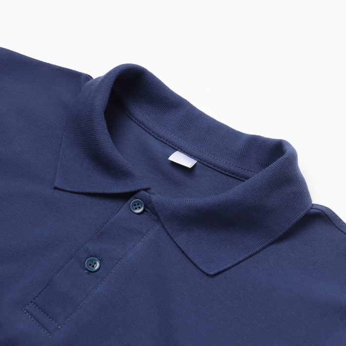 Футболка мужская поло, цвет индиго, размер 48 Футболка мужская поло, цвет индиго, размер 48