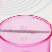 Просеиватель для муки Доляна, 250 мл, цвет розовый Просеиватель для муки Доляна, 250 мл, цвет розовый