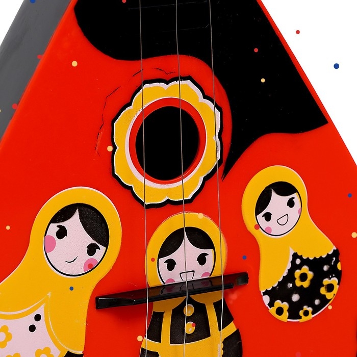 Балалайка «Матрёшка», цвет МИКС Балалайка «Матрёшка», цвет МИКС