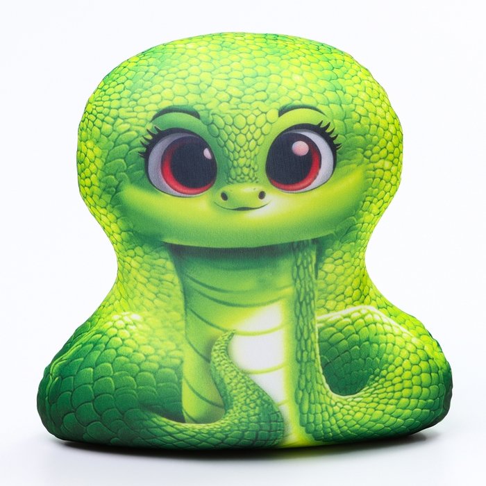Новый год! Антистресс игрушка &laquo;Змея&raquo;, зелёная